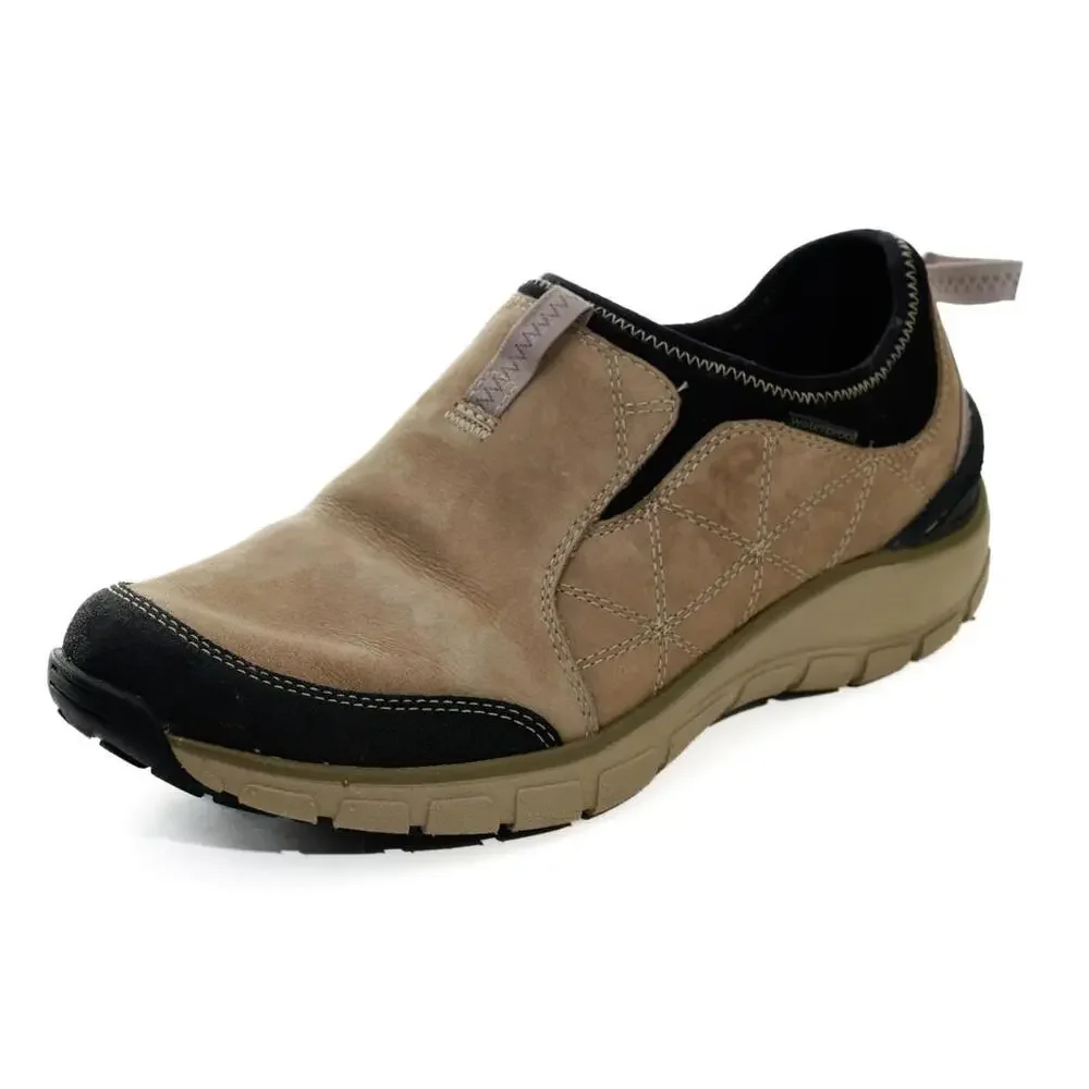 Clarks Wave Brook Loafers Shoes Suede Slip On Women's 9.5